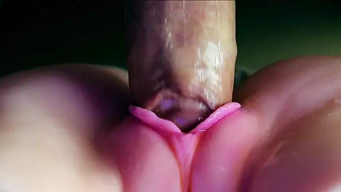 Teen student with shaved pussy moans as she's deep-throated by a big cock