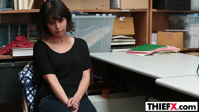 Teen Thief Takes Officers Hard Dick