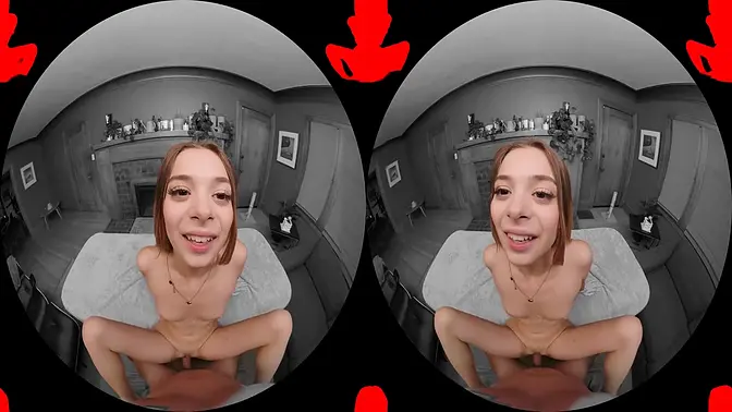 Teenage best friend's girlfriend deep throats cock