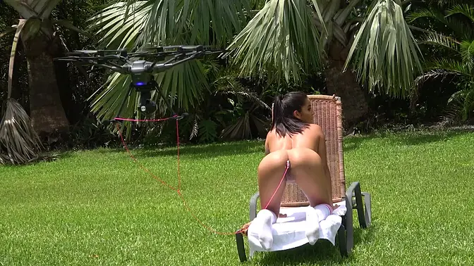 Thanksgiving MILF redheads spank and masturbate