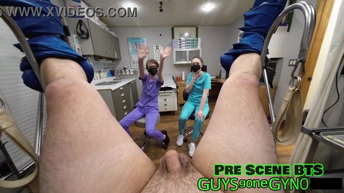 The Cum Clinic Extraction #14 - Nurse Azra Iahmir & Virgin Nurse Luci Starr