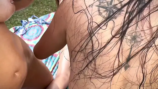 Three Colombian MILFs get massaged and sexed up in a funny homemade video