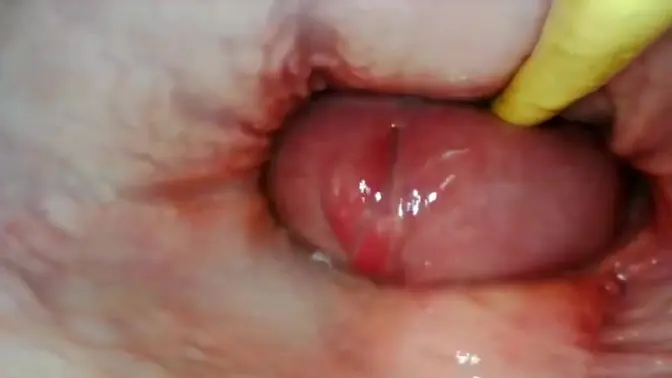 Tight pussy filled with cum in amazing POV