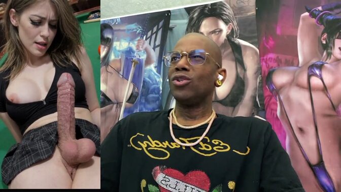 Trans girl getting hard for you