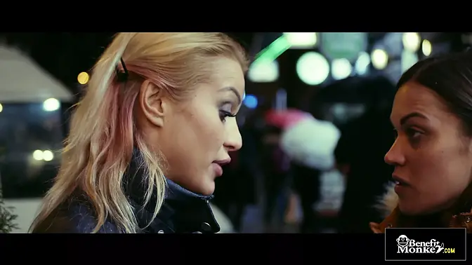 Two AVN-nominated pornstars licking and eating each other's pussy