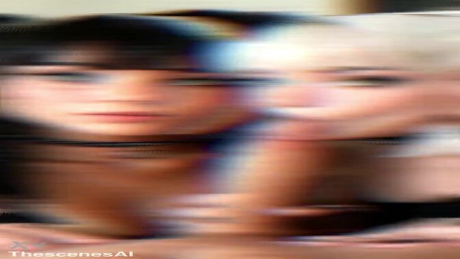 Two emo goths share cock in POV 3D game