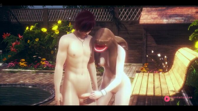 Two girls and two boys get it on in a wild orgy