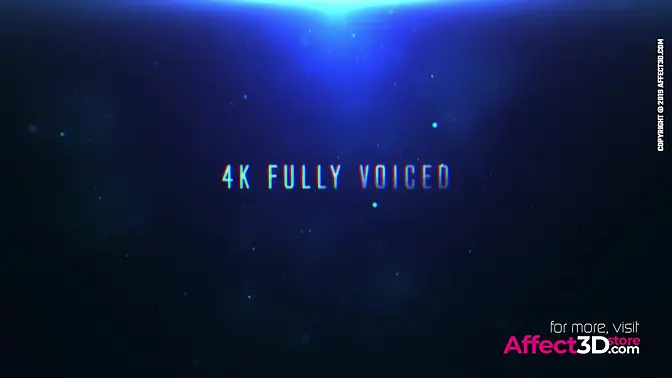 Two hot babes fuck with a big cock futanari in 3D animated porn