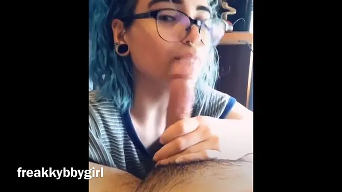 Two hot sluts gag on cock and smoke cigars for daddy's birthday