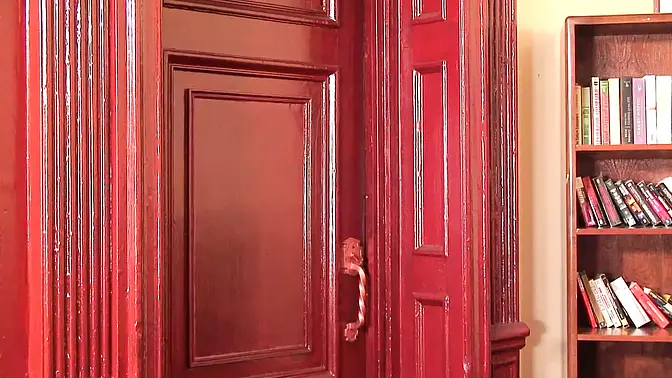 Two nasty bitches get fucked hard from behind