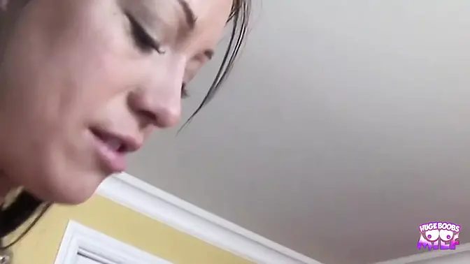 Two naughty angels share massive cock and enjoy pussy eating