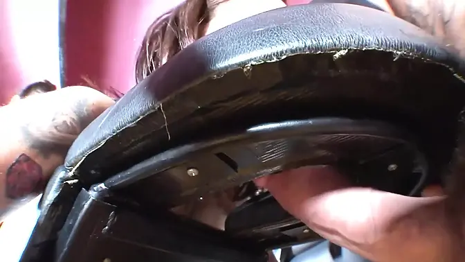 Two wild whores worship Nacho's huge hard dick