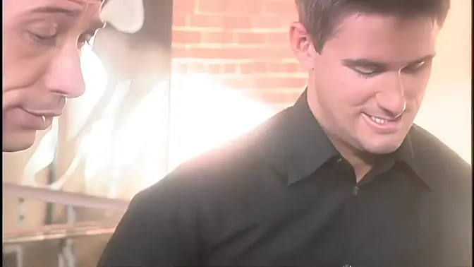 Two women share a lucky guy in intense hardcore threesome