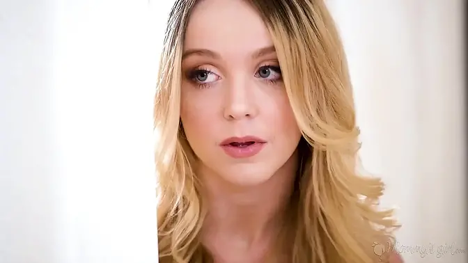 Upset milf Katie Morgan spanks her horny stepdaughters Aften Opal & Nikole Nash