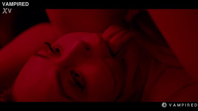 Vampire Boss turned into a group sex slave by her sexy employees in a wild