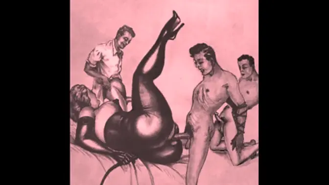 vintage erotic drawings
