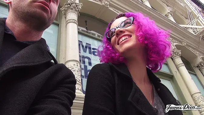 Violet Applies To Fuck James Deen - Violet Spice