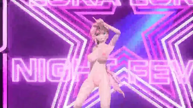Virtual idol Luka stripped bare for night fever