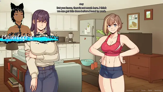 Voluptuous Roommate and Massive Cock