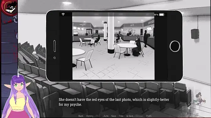 Vtuber's Steamy gaming session with a big-titted anime babe