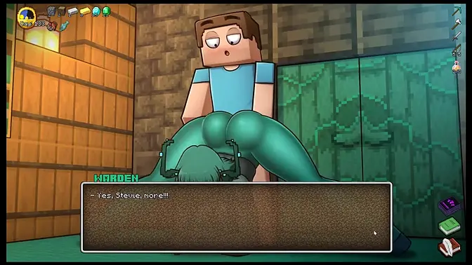 Warden wants Steve's big cock fucking her in yoga pants