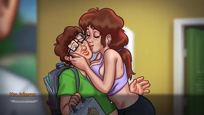 Watch My Housemate Shower and Explore Her Big Tits in Summertime Saga Ep 1