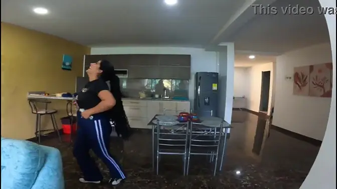 White Booty Babe Gives POV Blowjob and Rides Big Black Cock