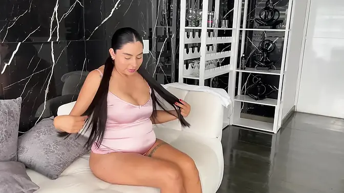 Wife shares lucky guy in a threesome on my birthday