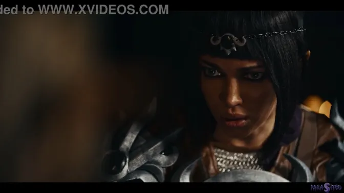 Wild lesbian session with elf girl and Octokuro