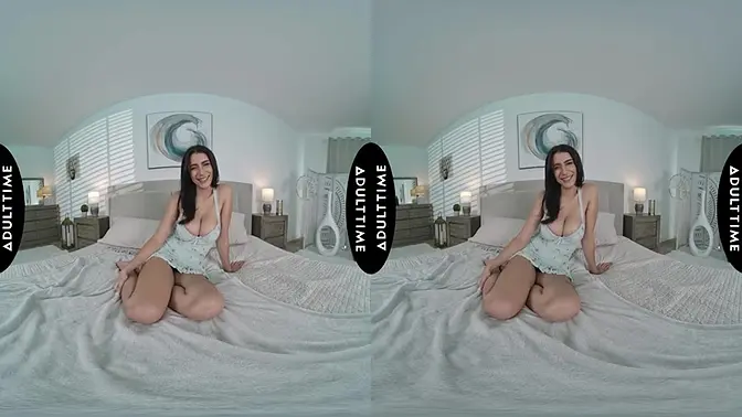 Wild POV as Roxie Sinner rides big dick with big natural tits