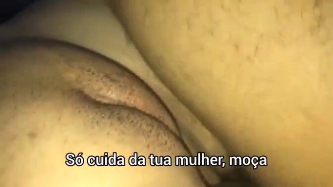 Young blonde girl couldn't hold back giving her ass until the black guy