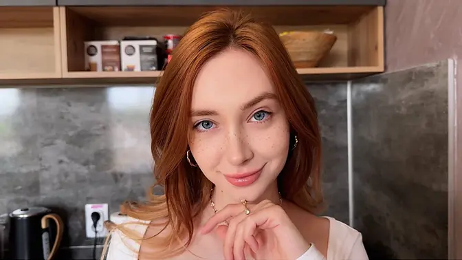 Young cutie seduces boyfriend, gets hard fucking in POV