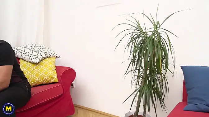 Young dude's raw coitus with scened mature lady