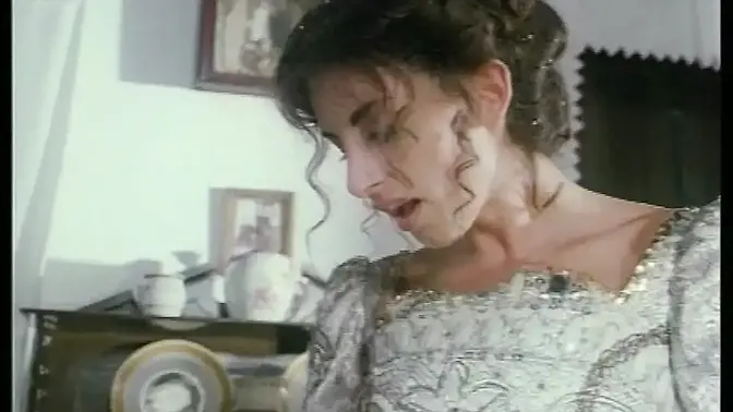 Young lady gets her hairy cooch washed on tailor's table