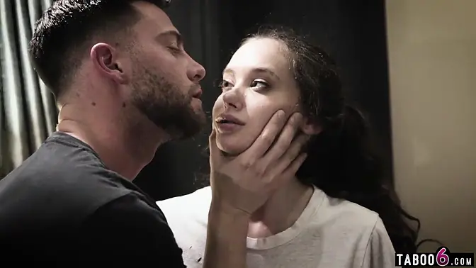 Young stepsister double fucked by her two stepbros