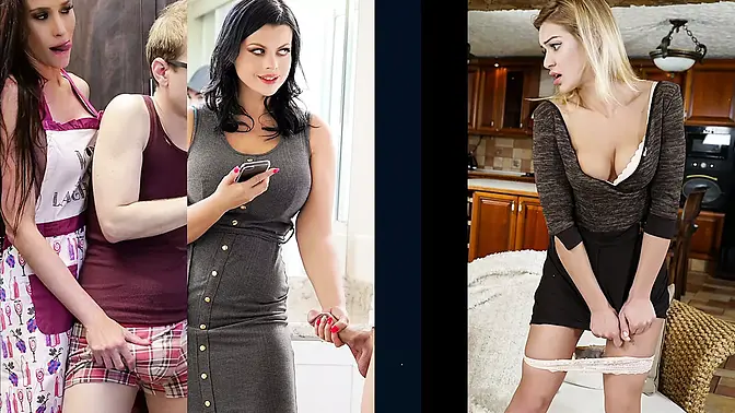 Young thief Penelope Reed caught and fucked by a big-dicked security guard