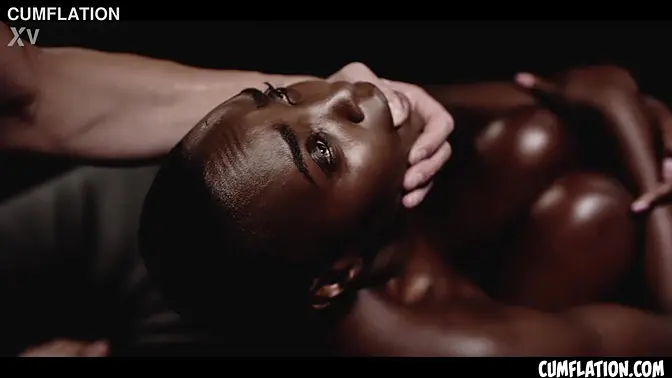 Zaawaadi gets filled with cum in her pussy and swallows it all